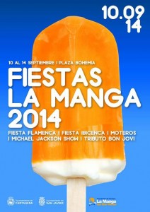 fiestas La Manga 2014