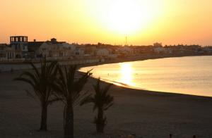 atardecer cabo de palos