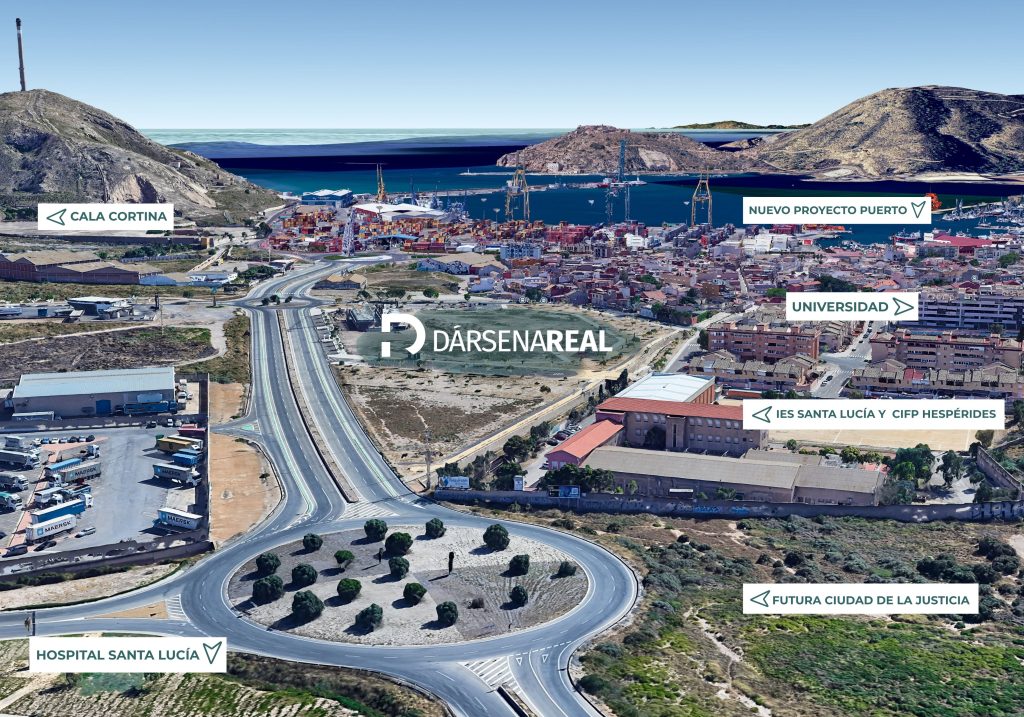 Ubicación Dársena Real Urbincasa